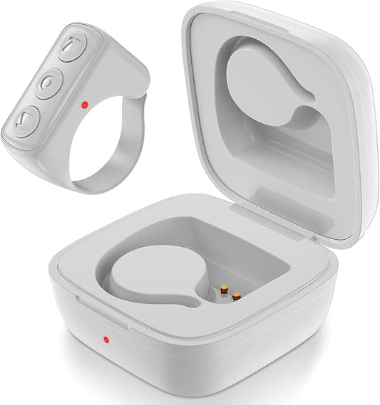 Lux Bai Smart Scroll Ring – Wireless TikTok Remote &amp; Bluetooth Camera Controller (iOS &amp; Android)